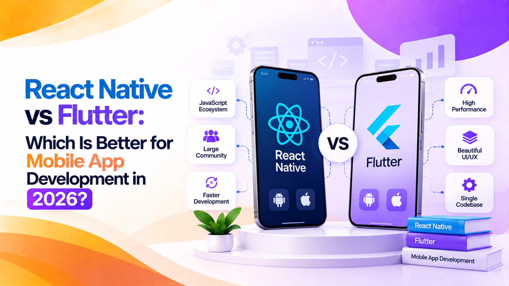 React Native vs Flutter: Which Is Better in 2026? React Native vs Flutter: Which Is Better in 2026?